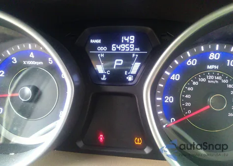 2012 Hyundai Elantra Gls (Ulsan Plant) z USA, uszkodzony, nr VIN KMHDH4AEXCU466491